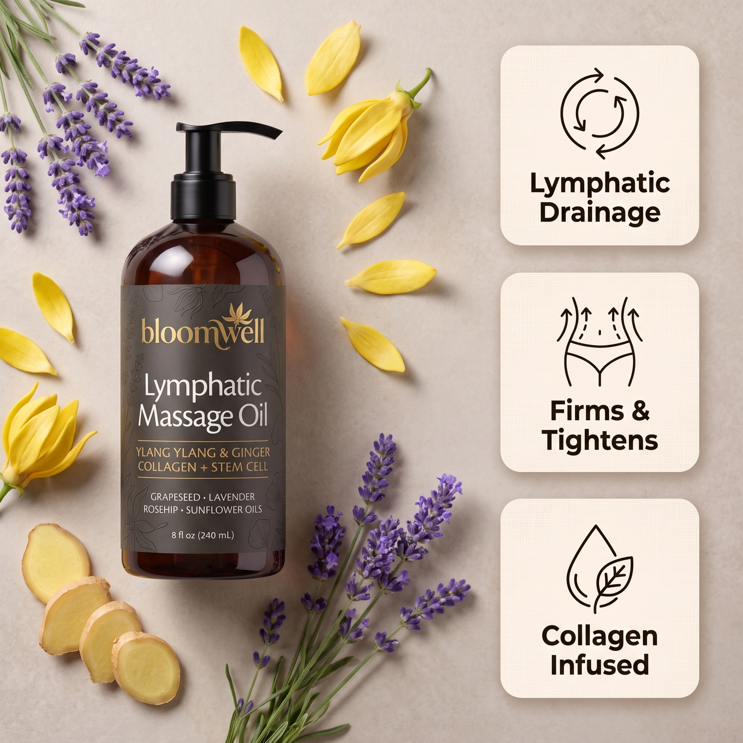 Lymphatic Firming Massage Oil
